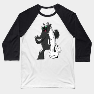 Stinky Skunk Monster Baseball T-Shirt